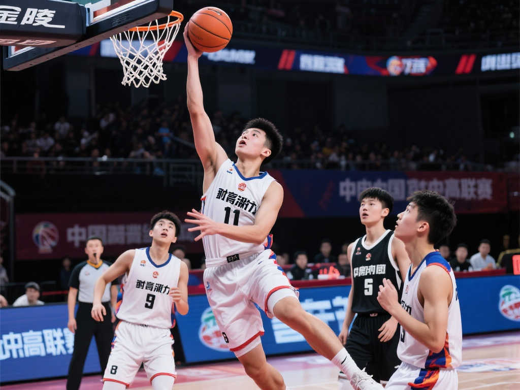 [流言板]耐高北区决赛：李俊贤霸气补篮得手，清华附中优势扩大至41分